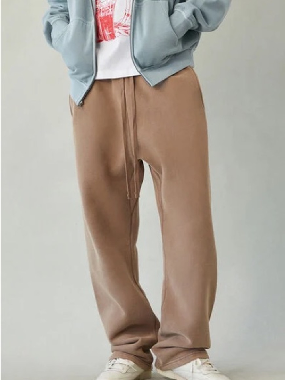 PacSun Men’s Brown Wide Leg Sweatpants